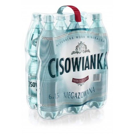 Woda CISOWIANKA, niegazowana, butelka plastikowa, 1,5l