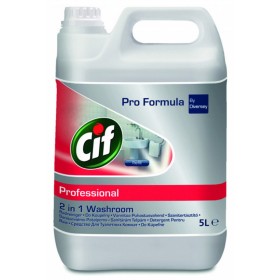 Preparat CIF Diversey 2w1, do mycia sanitariatów i łazienek, 5l