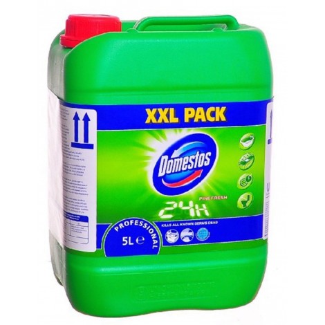 Płyn do czyszczenia toalet DOMESTOS Pine, 5l