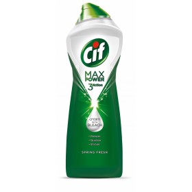 Mleczko do czyszczenia CIF Max Power Spring, z wybielaczem, 1001g