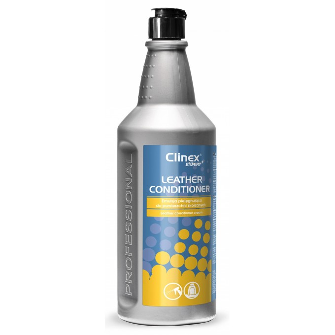 Emulsja pielęgnująca CLINEX Leather Conditioner 1L, do powierzchni skórzanych