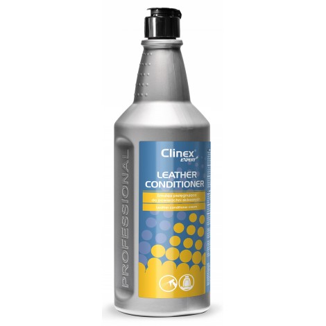 Emulsja pielęgnująca CLINEX Leather Conditioner 1L, do powierzchni skórzanych