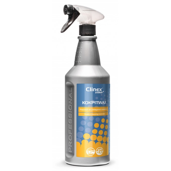 Preparat myjąco-pielęgnujący CLINEX Kokpit Wax  1L, do kokpitów