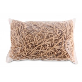 Gumki recepturki OFFICE PRODUCTS, średnica 130mm, 1,5x3mm, 60% kauczuku, 1000g, zgrzewka, naturalne