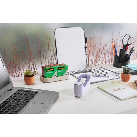 Taśma biurowa SCOTCH® Magic™(C18-6L), matowa, 19mm, 33m, 6szt., podajnik C-18 GRATIS