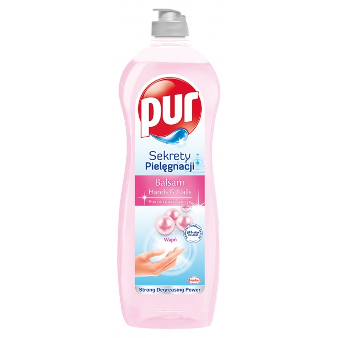Płyn do mycia naczyń PUR Dłonie i Paznokcie, 750ml