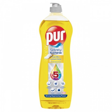 Płyn do mycia naczyń PUR Cytryna, 750ml