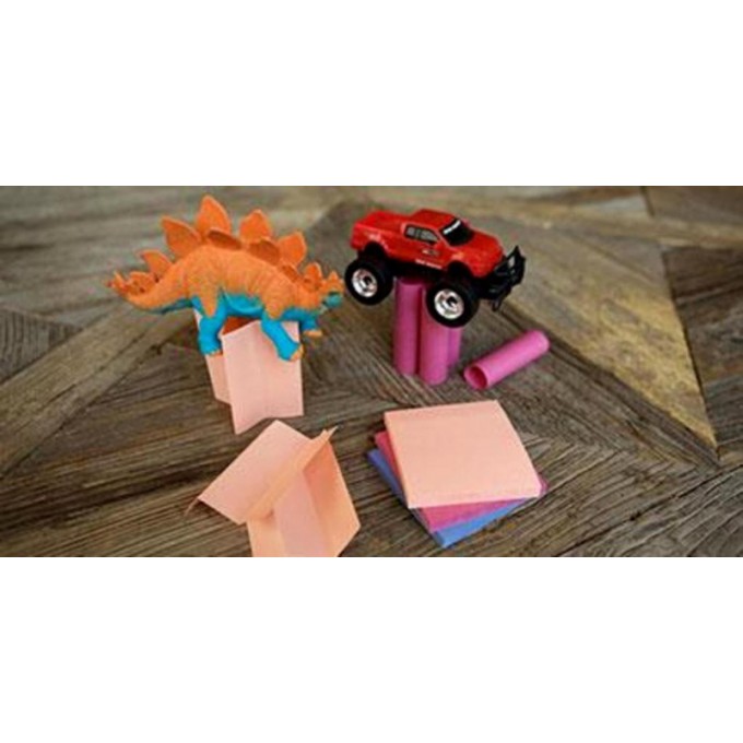 Kostka samoprzylepna POST-IT® (2028-P), 76x76mm, 1x450 kart., różowa