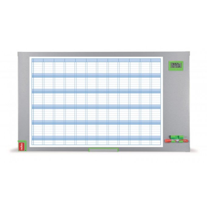 Planer roczny NOBO Performance Plus, suchoś. -magn.