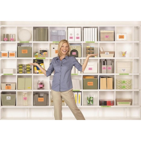 Karteczki samoprzylepne POST-IT® (654N), 76x76mm, 1x100 kart., jaskrawy pomarańczowy