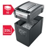 Niszczarka Rexel Momentum X410-SL Slimline, konfetti, P-4, 10 kart., 23l, czarna