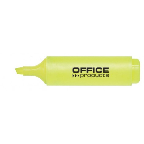 Zakreślacz OFFICE PRODUCTS, 2-5mm (linia), żółty