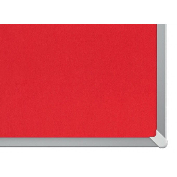 Tablica filcowa NOBO, 72x41cm, panoramiczna 32", czerwona