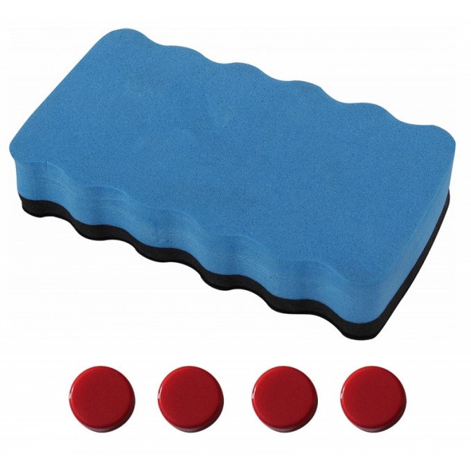 Flipchart na trójnogu OFFICE PRODUCTS, 70x100cm, tablica suchoś. -magn., aluminiowa rama, z wyciąganymi ramionami