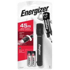 Latarka ENERGIZER X-Focus + 2szt. baterii AA, czarna