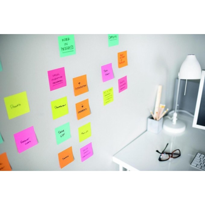 Mini Kostka samoprzylepna POST-IT® (2051-U), 51x51mm, 1x400 kart., ultra