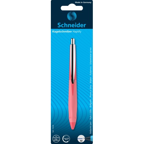 Długopis automatyczny Schneider Haptify, M, blister, mix kolorów